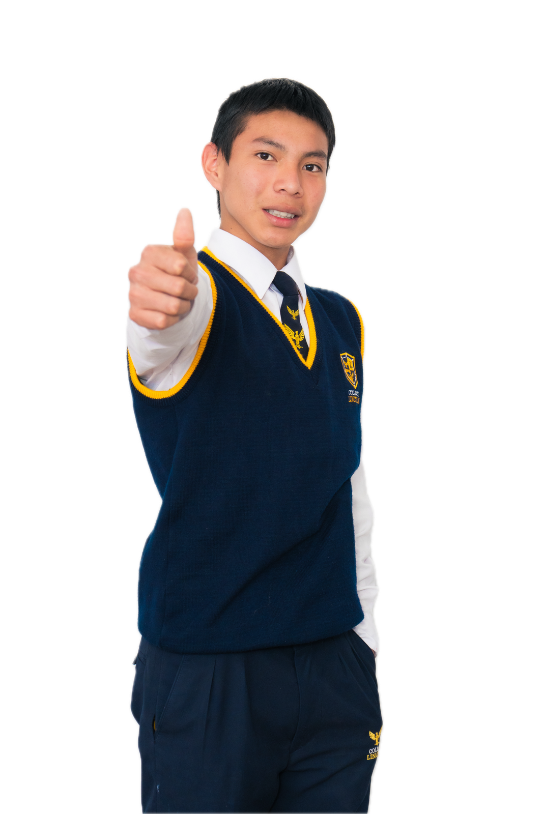 Alumno de Secundaria del Colegio Lincoln
