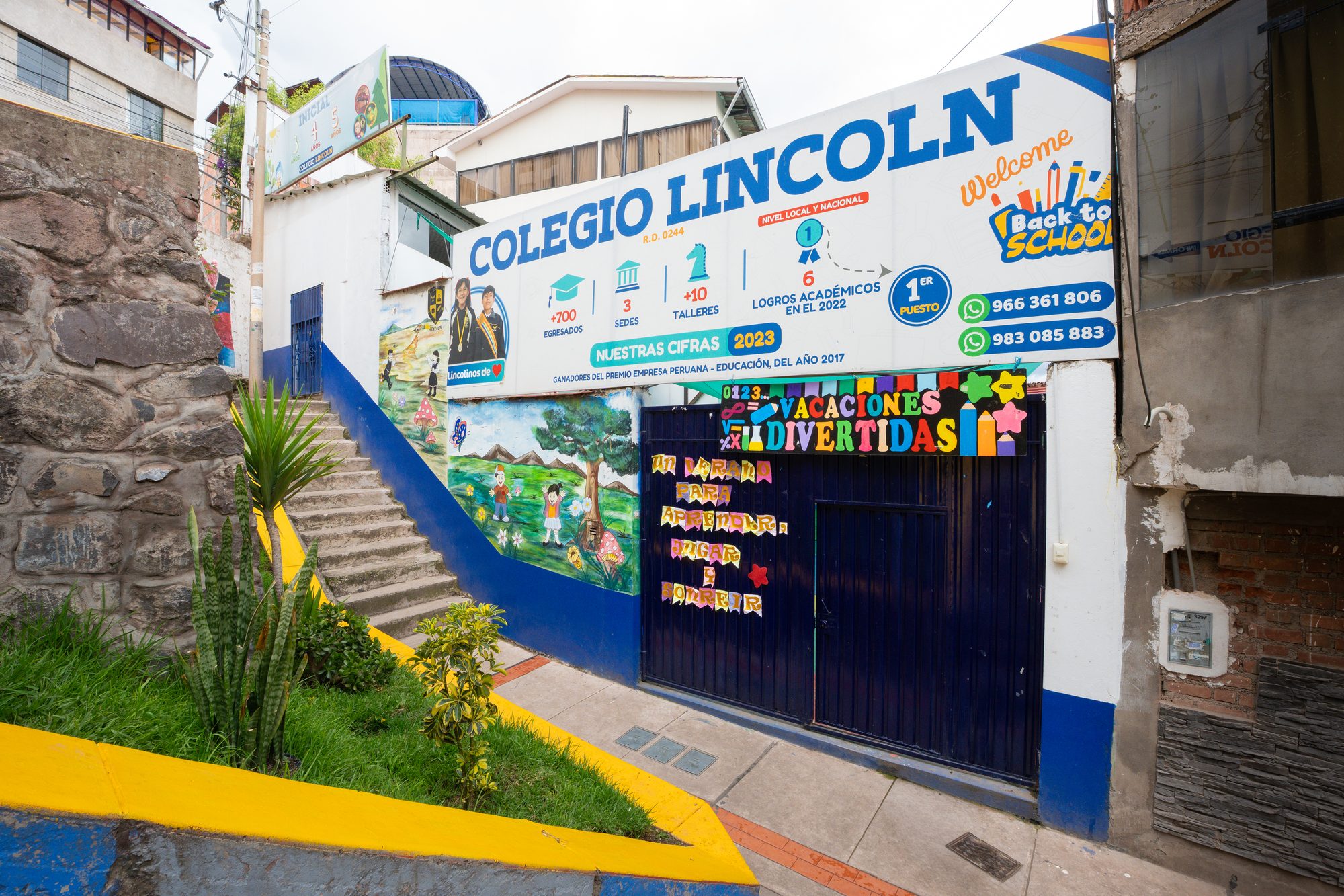 Sede San Borja Colegio Lincoln