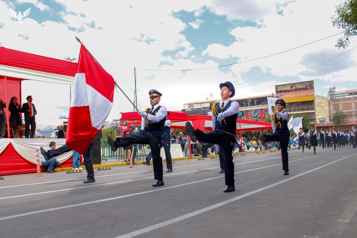 Banda y escolta del Colegio Lincoln