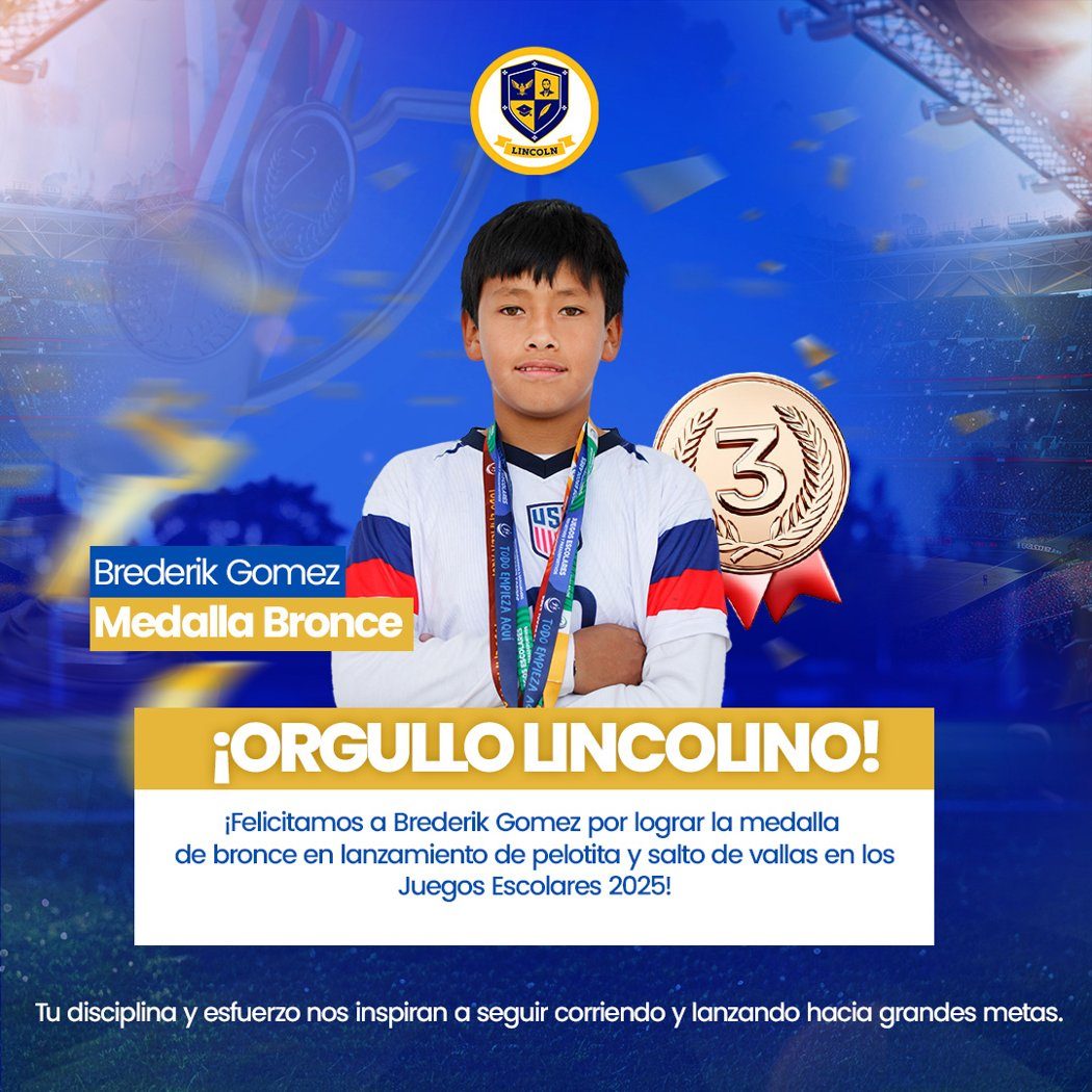 Medalla de Bronce Juegos Escolares